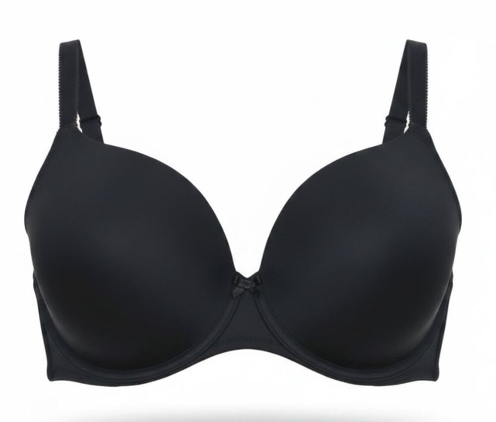 Torrid Curve Back Smoothing Lightly Lined T-Shirt Bra Underwire Black 40G NEW